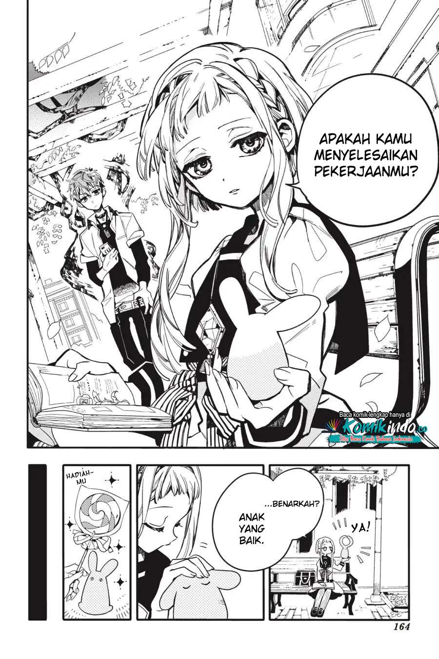 Jibaku Shounen Hanako-kun Chapter 15 Bahasa Indonesia